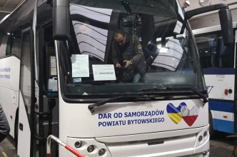 Zdjęcie do:  Przekazanie autobusu dla Gminy Koropiec w Ukrainie.