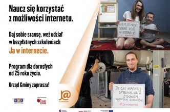 Zdjęcie do:  Projekt „J@ w internecie” Naucz się korzystać z możliwości Internetu!