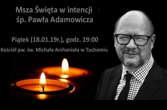 Zdjęcie do:  Msza w intencji Ś.P. Pawła Adamowicza