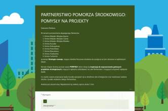 Zdjęcie do:  PARTNERSTWO POMORZA ŚRODKOWEGO: ZBIERAMY POMYSŁY NA PROJEKTY