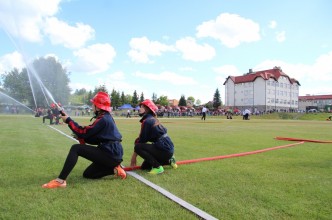 Zdjęcie do:  Gminne Zawody Sportowo-Pożarnicze