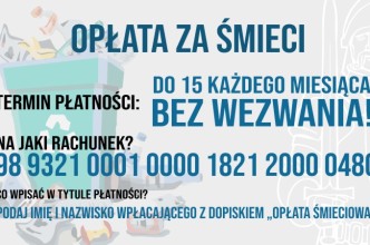 Zdjęcie do:  Zaległości w opłatach za śmieci