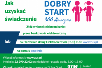 Zdjęcie do:  Dobry Start od ZUS