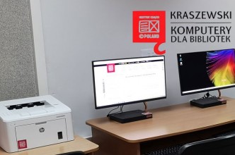 Zdjęcie do:  Kraszewski. Komputery dla bibliotek 2020