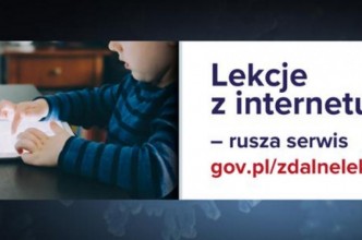 Zdjęcie do:  Lekcje z internetu – serwis gov.pl/zdalnelekcje 