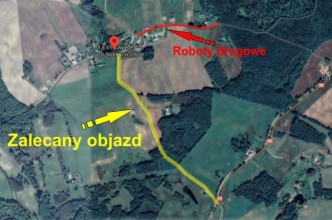 Zdjęcie do:  Roboty drogowe w Masłowicach Trzebiatkowskich 