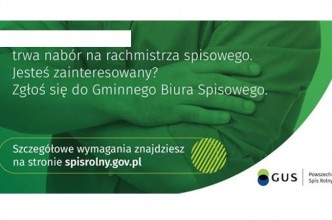 Zdjęcie do:  Nabór na rachmistrza spisowego