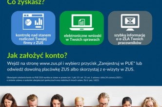 Zdjęcie do:  Przedsiębiorco - Załóż konto na PUE ZUS już teraz!