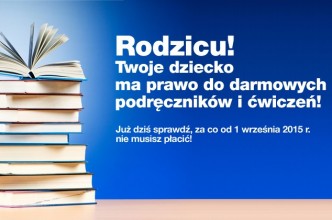 Zdjęcie do:  Dla kogo darmowe podręczniki?